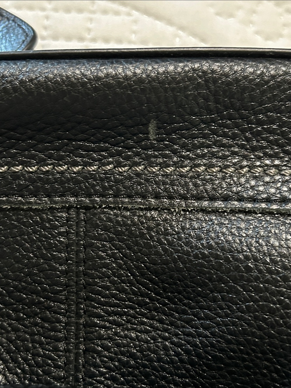 The Sak Black Pebbled Leather Crossbody with Gold Charm - Picture 9 of 15